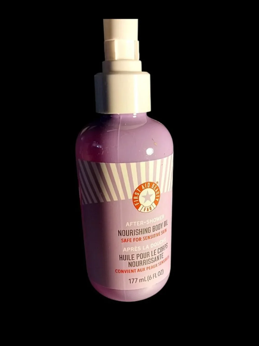 First Aid Beauty After-Shower Nourishing Body Oil 6 oz. NEW